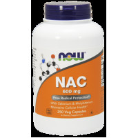 Acetylcysteine, NAC (N-Acetyl Cysteine), Now Foods, 600 mg, 250 Capsules, 02751
 