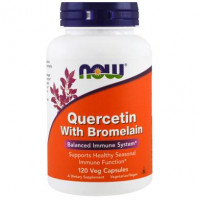 Quercetin Bromelain, Now Foods, 120 Capsules, 02754
 