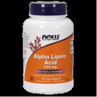 Альфа-липоевая кислота, Alpha Lipoic Acid, Now Foods, 250 мг, 120 капсул, 02761
  