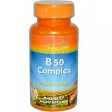 Complex of vitamins B-50, B50 Complex, Thompson, 60 capsules, 27692
 