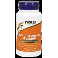 Saccharomyces Boulardii, Now Foods, 60 Capsules, 02772
 