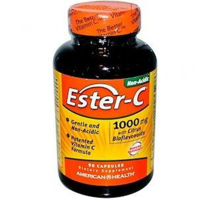 Эстер С, Ester-C, American Health, 500 мг, 60 капсул, 27724
  