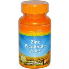 Zinc Oxide, Zinc, Thompson, 50 mg, 60 Tablets, 27707
 