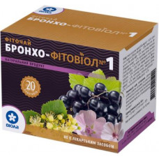 Herbal tea Broncho-phytoviol No. 1, Viola, 20 sachets, 27982
 