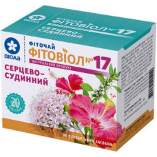 Herbal tea phytoviol No. 17 Cardiovascular, Viola, 20 sachets, 27990
 