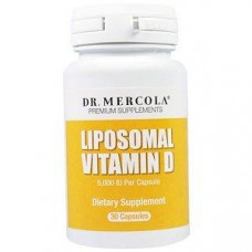 Витамин Д липосомальный, Liposomal Vitamin D, Dr. Mercola, 5000 МЕ, 30 капсул, 28207
  