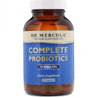 Пробиотики для расщепления лактозы, Complete Probiotics, Dr. Mercola, 90 капсул, 28211
  