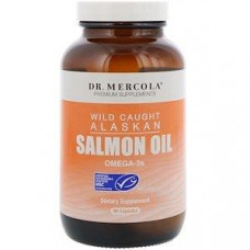 Alaskan Fish Oil, Salmon Oil, Dr. Mercola, salmon, 90 capsules, 28232
