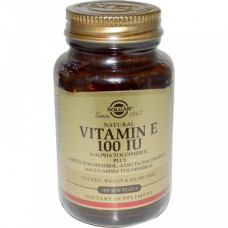 Vitamin E, Vitamin E, Solgar, 400 IU, 100 Capsules, 02844
 