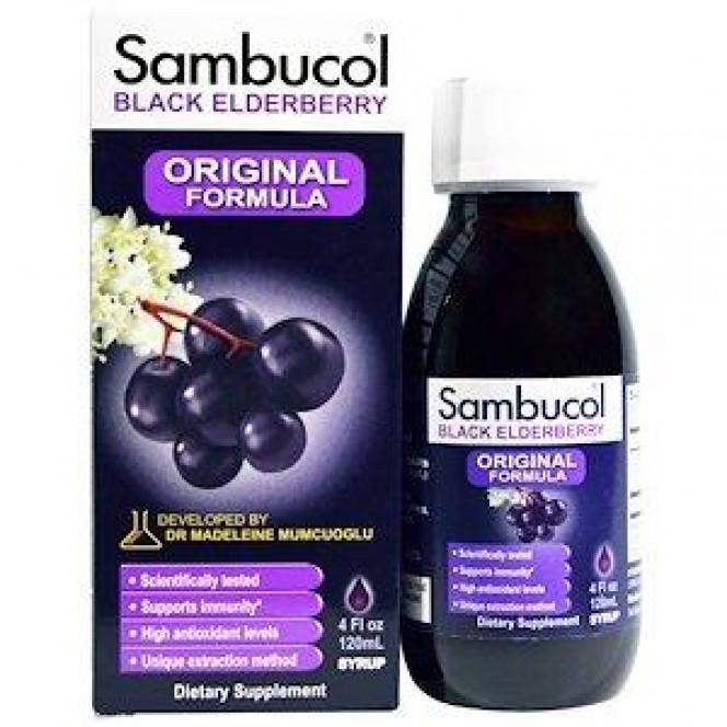 Elderberry black (formula), Black Elderberry, Sambucol, 120 ml 434, 28680 .. Discounts, promotions, 100% original products. Delivery worldwide, free shipping, peace, health, cosmetics, fitness