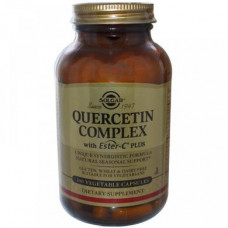 Quercetin Complex with Ester-C, Quercetin, Solgar, 100 Capsules, 02873
 