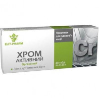 Chromium active, Elite-Pharm, 80 tablets, 28773
 