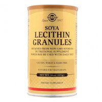 Лецитин соевый, Lecithin, Solgar, гранулы, 454 г, 02880
  