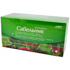 Herbal tea Sabelnik, PhytoBioTechnology, filter bags 2g No. 25, 28917
 