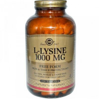 Lysine, L-Lysine, Solgar, 1000 mg, 250 Tablets, 02893
 