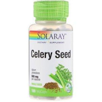 Celery, Celery Seed, Solaray, 505 mg, 100 Capsules, 30073
 