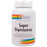 Супер ферменты для пищеварения, Super Digestaway, Solaray, 180 капсул, 30077
  