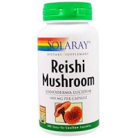 Reishi Mushroom, Reishi Mushroom, Solaray, 600 mg, 100 Capsules, 30082
 