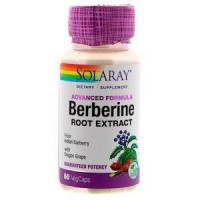 Berberine, Berberine, Solaray, Root Extract, 60 Capsules, 30168
 