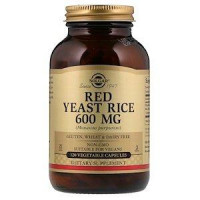 Red Yeast Rice, Solgar, 600 mg, 120 Capsules, 30254
 