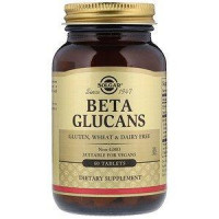 Beta Glucan, Beta Glucans, Solgar, 60 Tablets, 30255
 