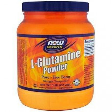 Глютамин, L-Glutamine, Now Foods, Sports, порошок, 1 кг, 30267
  