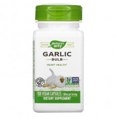 Garlic, Garlic, Natures Way, Onions, 580 mg, 100 Capsules, 30296
 