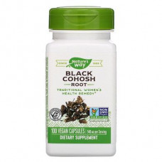 Black Cohosh, Black Cohosh, Natures Way, Root, 540 mg, 100 Capsules, 30297
 