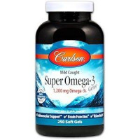 Рыбий жир, Super Omega -3, Carlson Labs, 1200 мг, 250 капсул, 30335
  