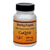 Коэнзим Q10, Kaneka Q10 (CoQ10), Нealthy Origins, 100 мг, 30 капсул, 30342
  