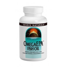 Рыбий жир Омега-3, Omegaepa Fish Oil, Source Naturals, 1000 мг, 100 капсул, 30346
  