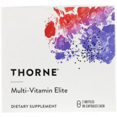 Multivitamin Elite, Multi-Vitamin Elite, Thorne Research, 2 bottles of 90 capsules, 30351
 