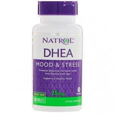 Дегидроэпиандростерон, DHEA, Natrol, 25 мг, 180 таблеток, 30361
  