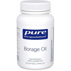 Borage Oil, Pure Encapsulations, 60 Capsules, 30382
 