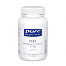 ДГЭА, DHEA, Pure Encapsulations, 10 мг, 60 капсул, 30383
  