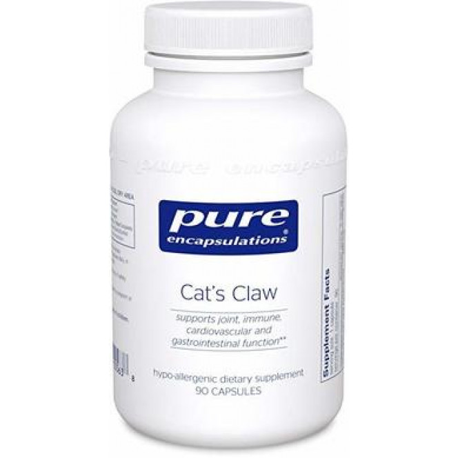 Cat's Claw, Pure Encapsulations, 450 mg, 90 Capsules, 30390
 