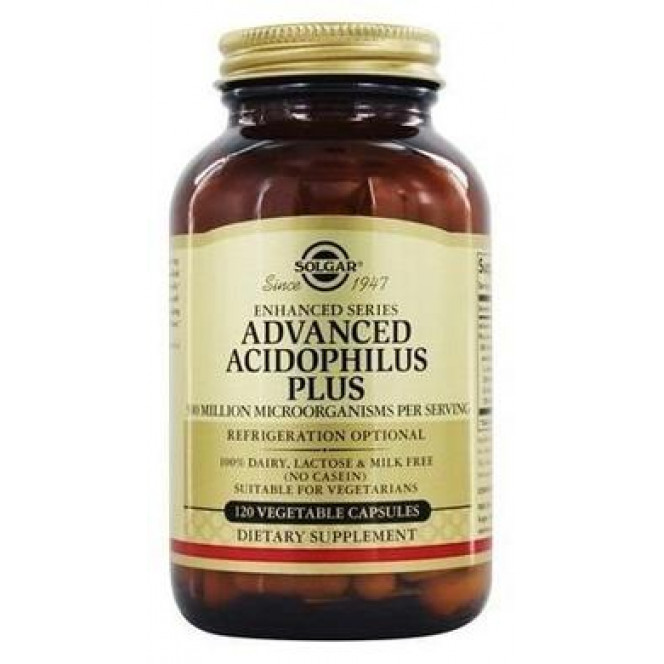 Probiotics, Advanced Acidophilus, Solgar, 120 capsules 514, 31369 .. Discounts, promotions, 100% original products. Worldwide shipping, free shipping, world, health, cosmetics, fitness