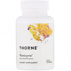 Энзимы, Plantizyme, Thorne Research, 90 капсул, 31378
  