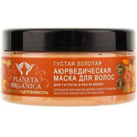 Mask for thickness and growth of hair Golden Ayurvedic, Planeta Organica, 300 ml, 03138
 