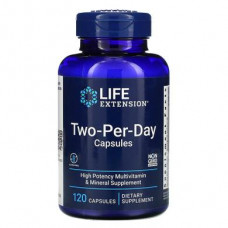 Multivitamin Formula, Two-Per-Day, Life Extension, 120 Capsules, 31395
 