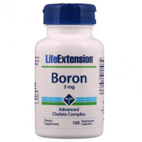 Бор, Boron, Life Extension, 3 мг, 100 капсул, 31399
  