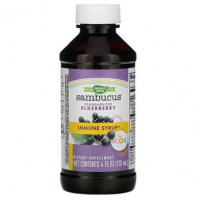 Черная бузина для детей, Sambucus for Kids, Natures Way,120 мл, 31417
  