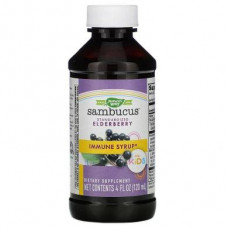 Черная бузина для детей, Sambucus for Kids, Natures Way,120 мл, 31417
  