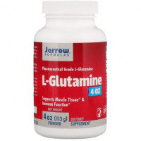 Глютамин, L-Glutamine, Jarrow Formulas, 113 грамм, 31431
  