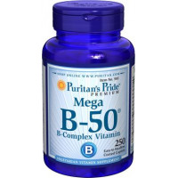 Витамин В-50 комплекс, Vitamin B-50® Complex, Puritans Pride, 250 капсул, 31463
  