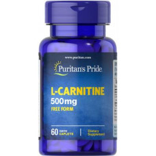 Л-карнитин, L-Carnitine, Puritans Pride, 500 мг, 60 капсул, 31479
  