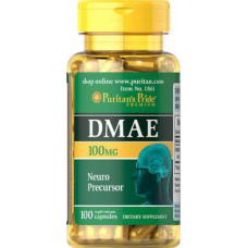 Dimethylaminoethanol, DMAE, Puritans Pride, 100 mg, 100 Capsules, 31482
 