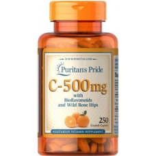 Витамин С с биофлавоноидами, Vitamin C with Bioflavonoids, Puritans Pride, 1000 мг, 100 капсул, 31476
  