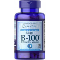 Витамин В-100 комплекс, Vitamin B-100®, Puritans Pride, 100 капсул, 31492
  