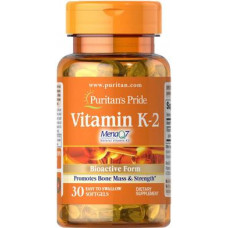 Витамин К2 Менахинон-7, Vitamin K-2, Solaray, 50 мкг, 30 капсул, 30149
  